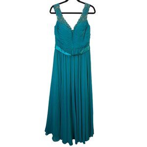 Impression Bridal Teal Dress